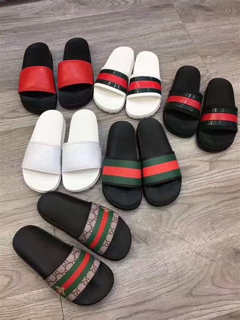 buy fake gucci slides china|how to authenticate gucci slides.